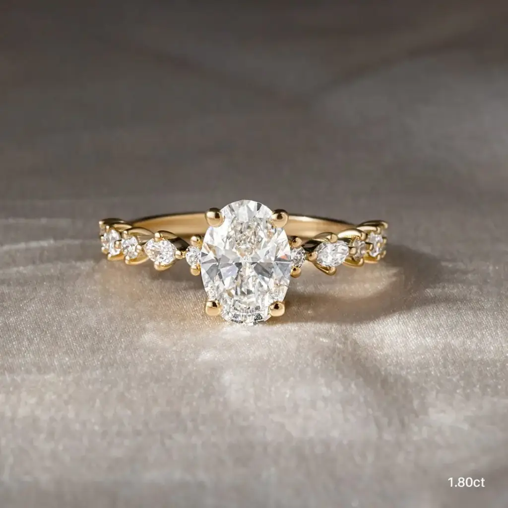 The Increased Beauty: A Guide to 3 Carat Lab Grown Oval Diamond Rings